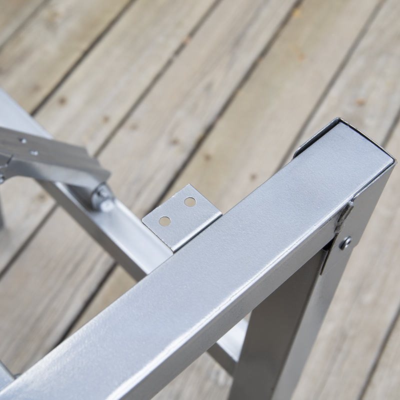 简易折叠桌腿 家用桌子配件 折叠桌架支架 可折叠餐桌脚