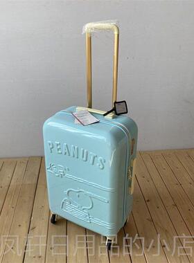 高档童趣少女心！出口日限版定本行箱粉色李静音万向轮拉杆箱学生