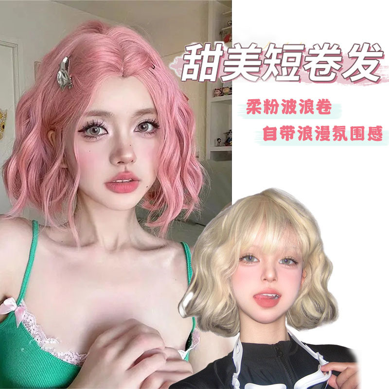 lolita羊毛卷仿真发假发套