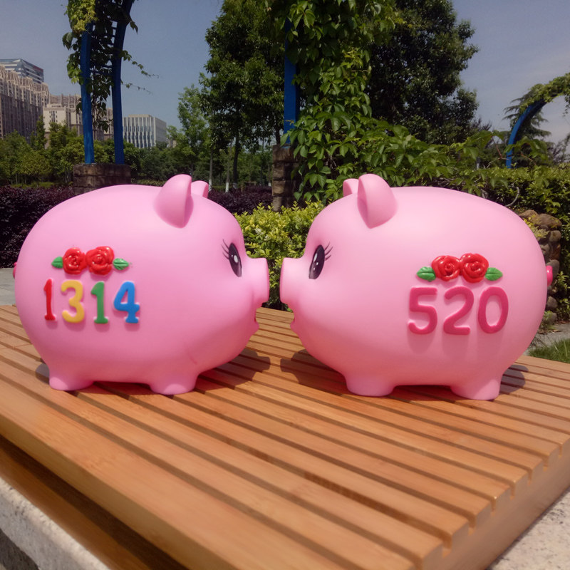 储蓄罐儿童卡通防摔男孩十二生肖可爱猪女孩存钱罐创意个性储钱罐