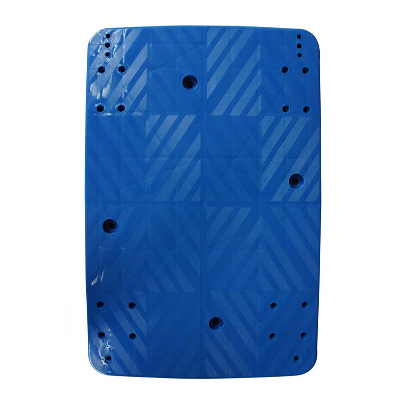 单层折叠塑料平板车全静音手推车拉货车刹车物流车运货车