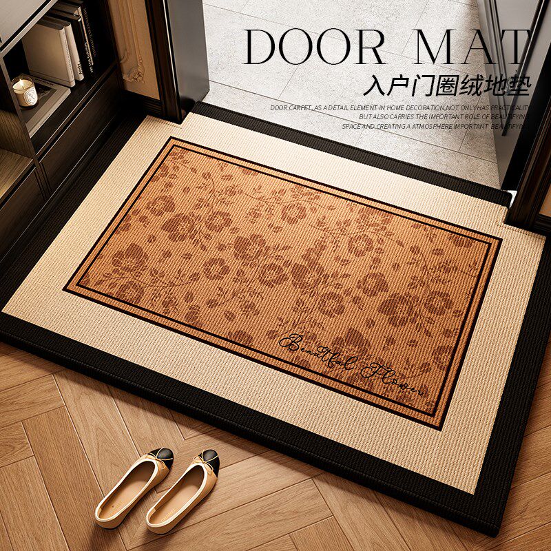 入户门地垫2025新款进门脚踏垫防滑地毯家用进口高级感玄关门垫