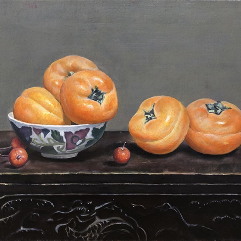 古典油画静物视频 多层提白罩染  间接画法 学习示范 全过程视频