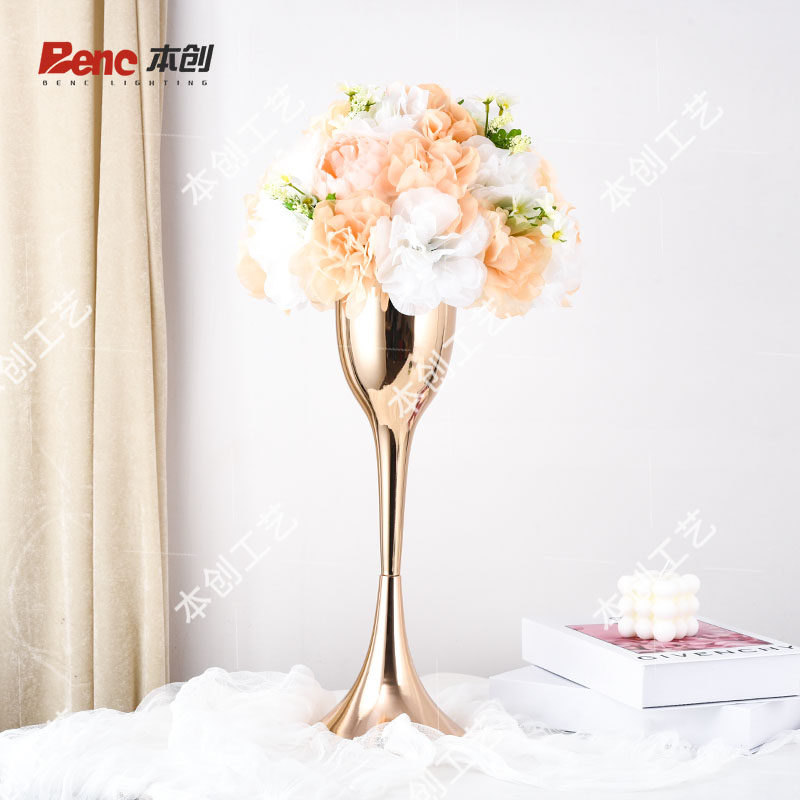 婚礼现场布置花器酒店橱窗装饰摆饰家居花瓶婚庆道具路引金色铁艺,节庆用品/礼品,路引,淘宝优惠券,粉丝福利购,淘宝优惠卷