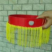 高档鼓悠悠钱组合鼓舞道蹈具岭南钱鼓嬉舞春嬉流苏手拍鼓儿童成人