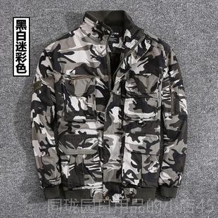 正品尖刀子与冬季天鹅男绒多瓣口袋裤工作服上加衣厚耐磨户外保暖