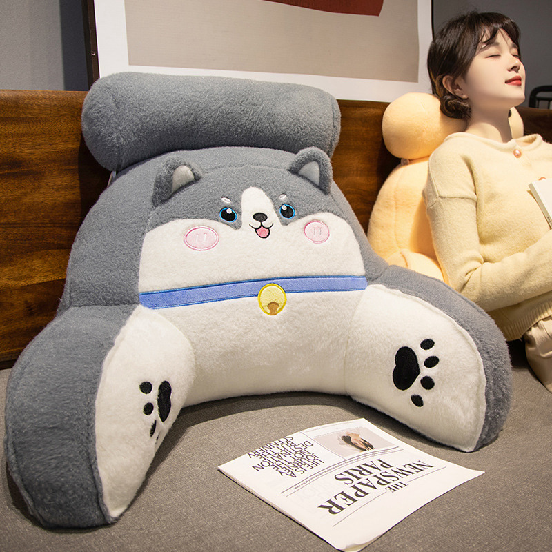办公室靠枕护腰靠垫腰靠腰垫座椅腰枕可爱抱枕午睡椅子靠背垫女生