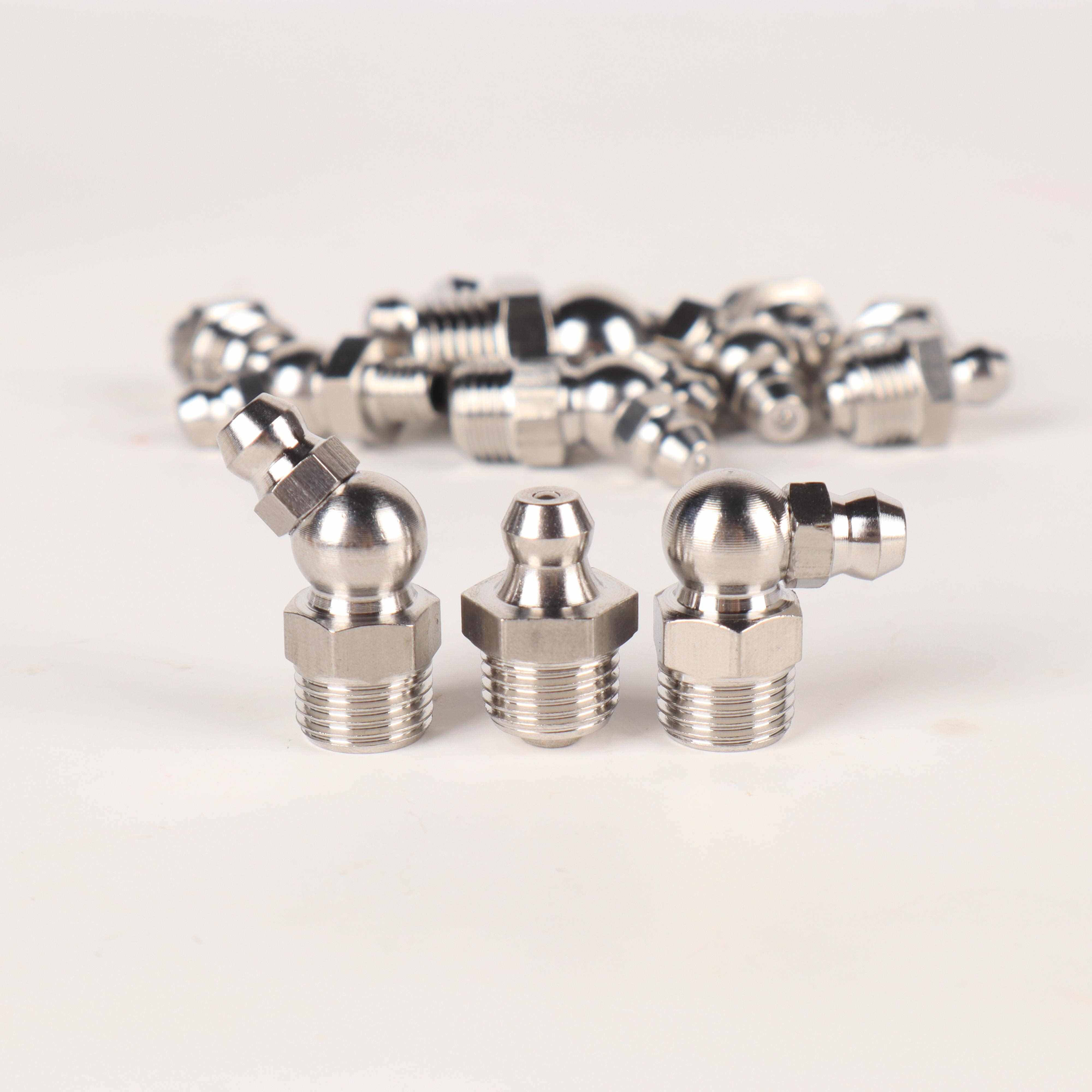 GPA1/B/C/-BLE11/15/31/35-304黄油嘴直油嘴 67.5度油嘴 90度油嘴