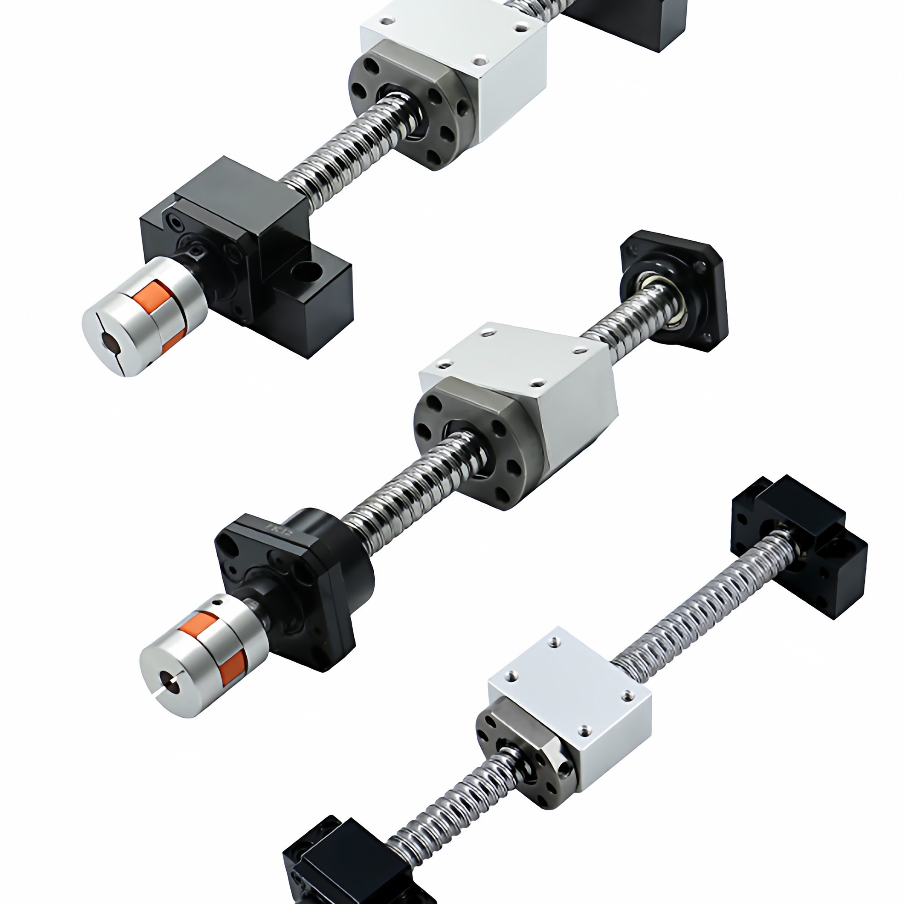 固定座支撑侧TSPC/SPCF-6 8 10 12 15 20 25上隆精密型滚珠丝杠
