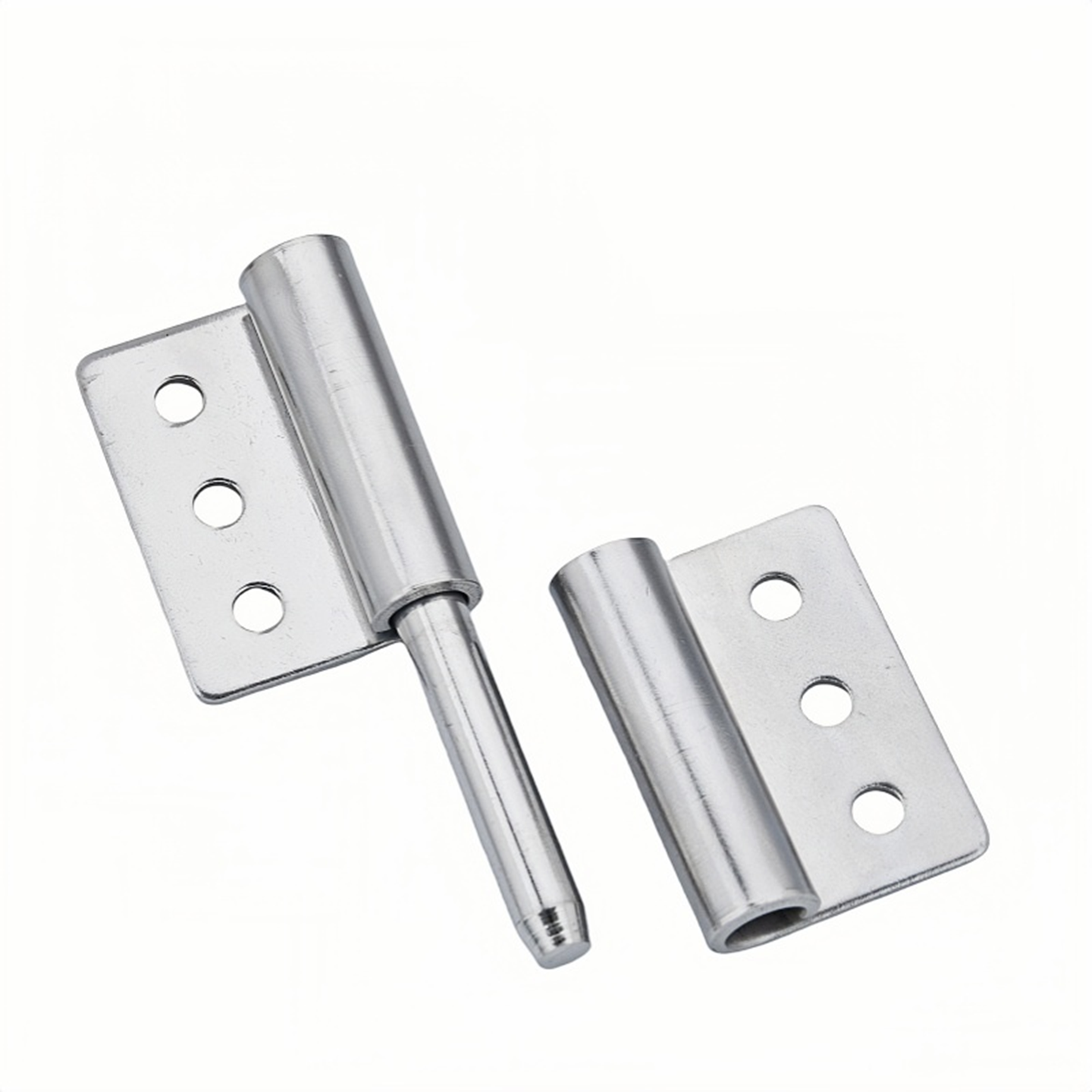 不锈钢拆卸式拔插铰链B-1103-L/R不锈钢旗型拔插铰链HFT41/46-100