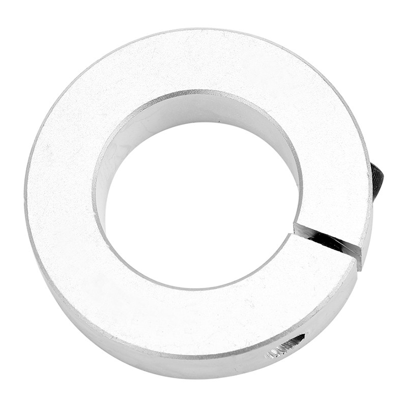 固定环分离型光轴固定环20夹紧环夹轴器轴套轴承铝合金限位环轴环