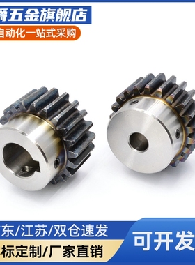 凸台直齿轮VNL31 32 33-2.0-19 20 21-B20-B-P12 14 15 16 17 18N