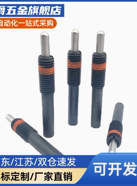 弹簧柱塞 顶丝 定位柱PJLF平头柱塞螺丝VCN519 M5M6M8M10M12现货