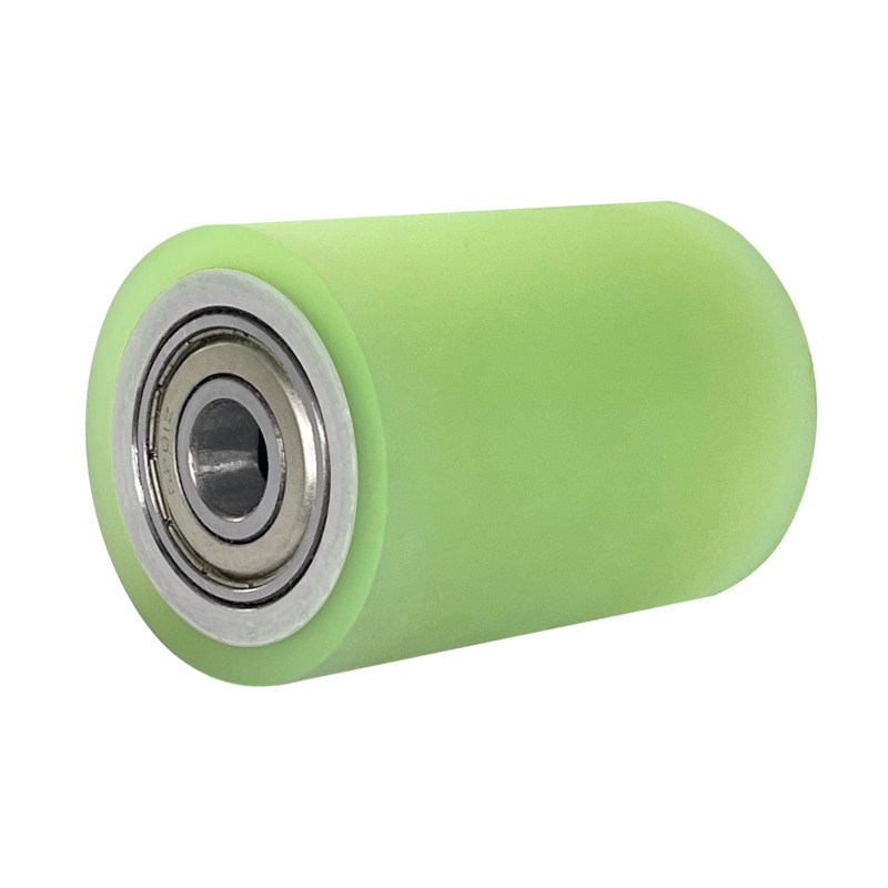 滚轮直柱形E-QAC85-25 30 35 40 50-L20 L30 L40 L50 L100 带衬层