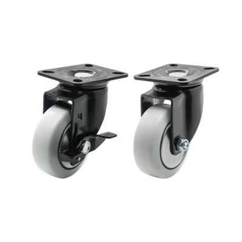 CDL01/11/21-D75 /100 /125 /150-P U N脚轮 平板万向型 中载型