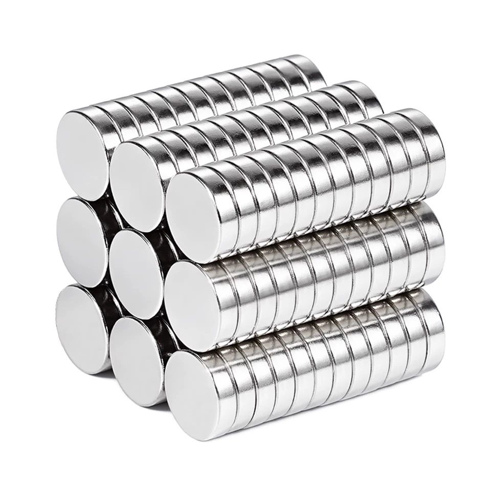 BLS03-D10/12/15/20-L2/3/5/8/10镀镍耐高温钕磁铁轴向型强力磁石