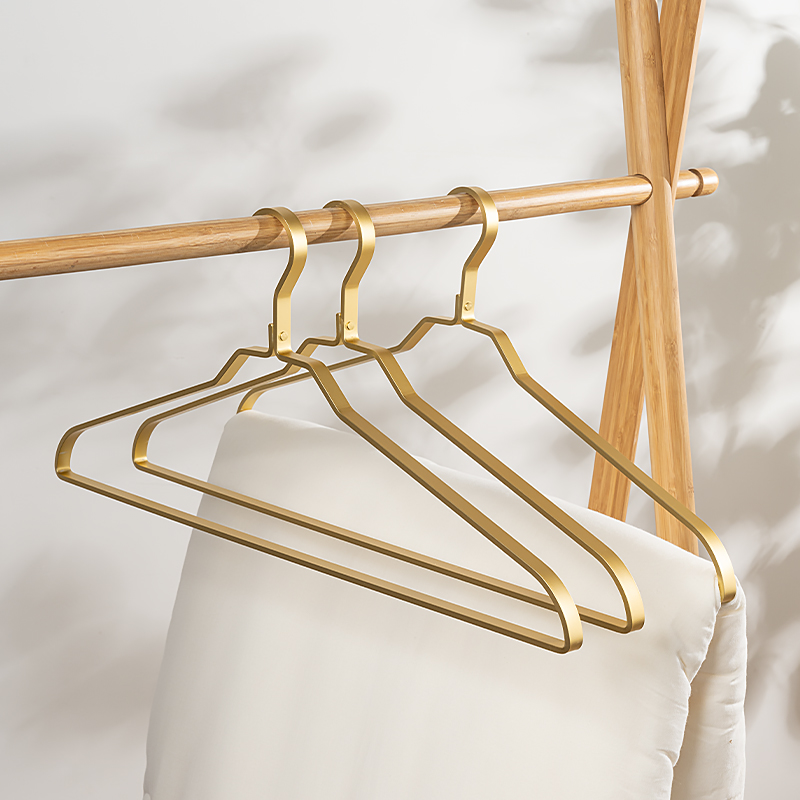 衣架子床单家用加宽挂衣架大衣架衣撑晾浴巾被单被套晒衣架铝合金