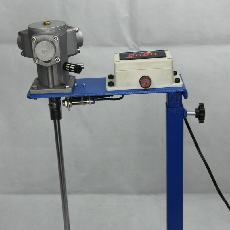 转速显示气动搅拌机 5加仑气动搅拌机 升降式涂料油漆搅拌器