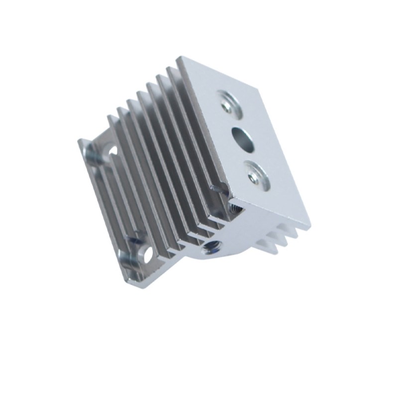 创想3D打印机K1C/K1 MX挤出机热端散热器优质铝合金铝散热块配件