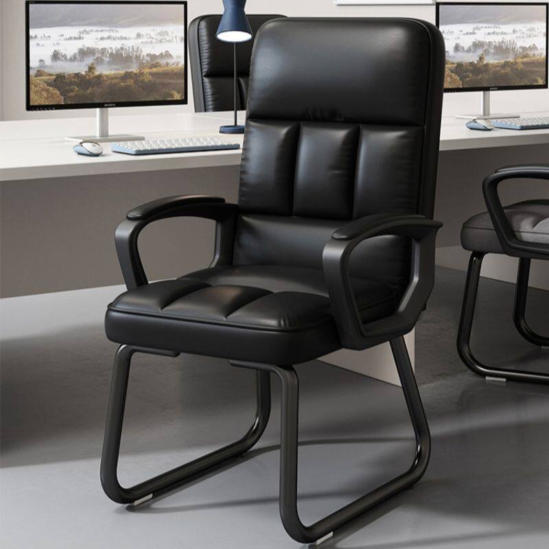 办公椅子舒适久坐会议室职员弓形电脑椅家用简约现代靠背麻将座椅