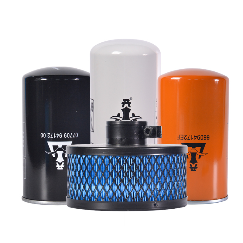 开山螺杆式空压机保养餐三滤7.5-22kw空气泵空滤芯油滤芯油分芯