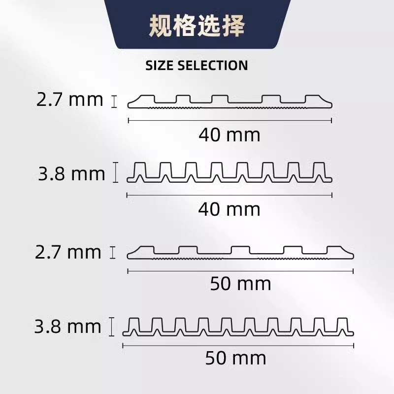 全铝合金楼梯防滑条平扣地板踏步台阶一字型止滑条地毯压边收边条