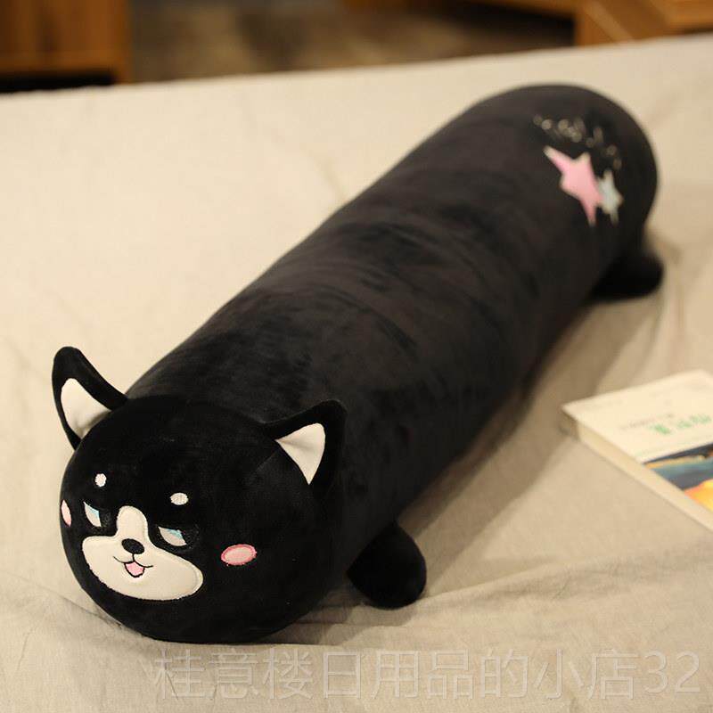 正品猫毛咪玩具长条睡觉抱枕夹腿毛绒/玩偶/公仔/布