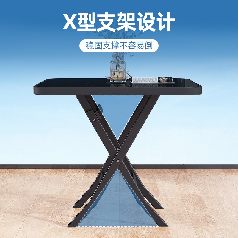 简易折叠桌椅摆摊餐桌家用小方桌圆桌便携式小户型出租屋写作业