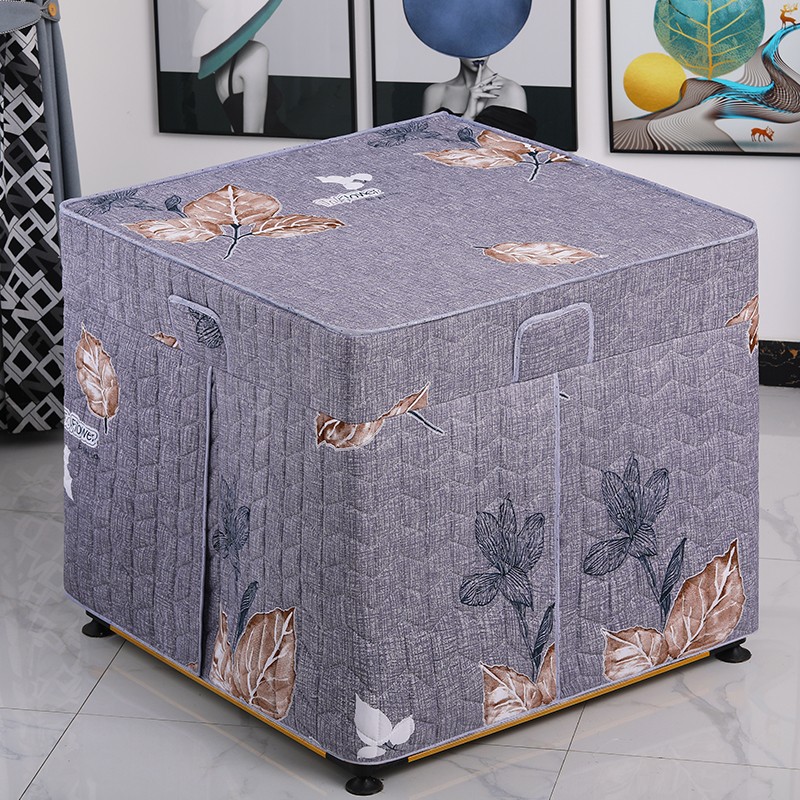 冬加厚电炉罩烤火罩新款家用正方形取暖电火炉桌罩烤火桌罩