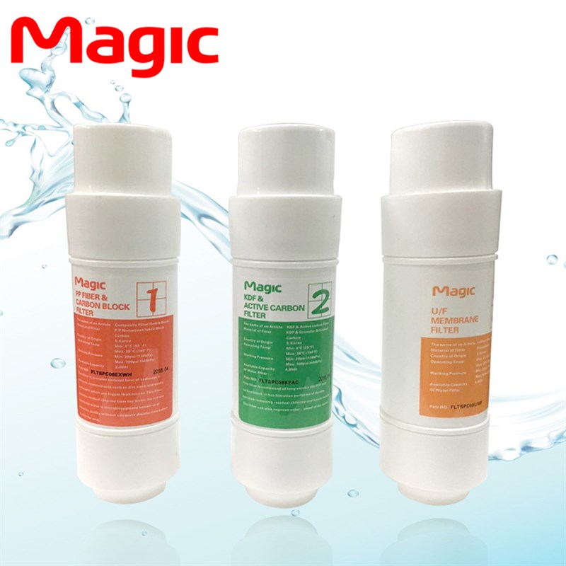 Mgic/美吉净水器台式直饮水机3条滤芯8210C 8200C 8230C 8207C