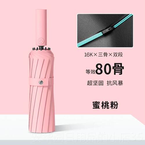 高档全自动折叠雨伞大号男加厚结实抗风晴雨两用加士女遮阳伞固遮