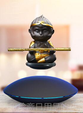 正品磁浮摆件钢铁展转人旋展示台七生日礼物黑科技玩夕具模型示架