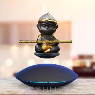 正品磁浮摆件钢铁展转人旋展示台七生日礼物黑科技玩夕具模型示架