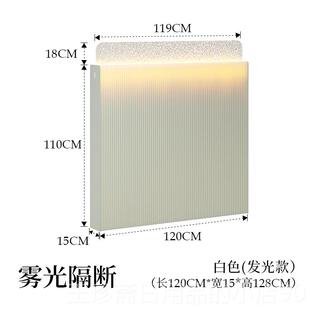 正品十纸风琴纸墙雾光隔断屏风客围厅八玄关台饭移动简约商用厅栏