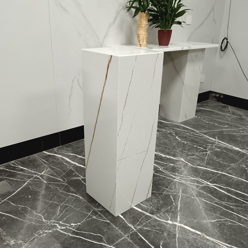 劳伦白金人造大理石装饰柱电视柜旁边落地摆件工艺品摆件底座摆台,家居饰品,装饰摆件,淘宝优惠券,粉丝福利购,淘宝优惠卷