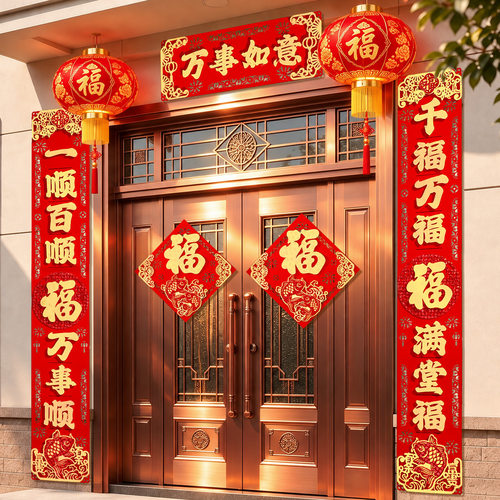 羊年春联2027新款春节过年自建房