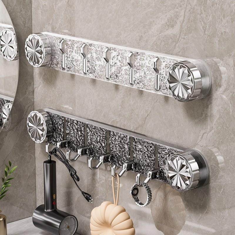 日本轻奢联排挂钩上墙收纳节省空间吸盘安装浴室卧室毛巾挂架弯钩,收纳整理,挂钩/粘钩,淘宝优惠券,粉丝福利购,淘宝优惠卷