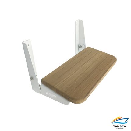 铝制折叠柚木脚踏板小座椅游艇船用五金配件