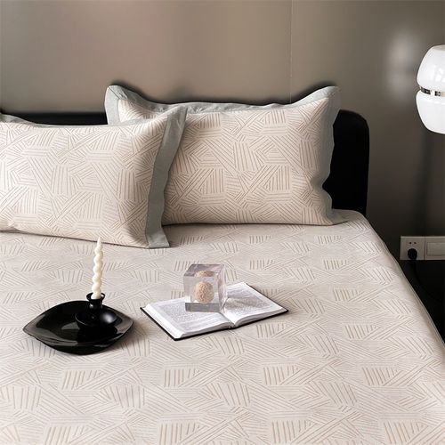 A类抗菌凉感冰丝凉席 夏季新款空调软席子可水洗机洗床笠款三件套