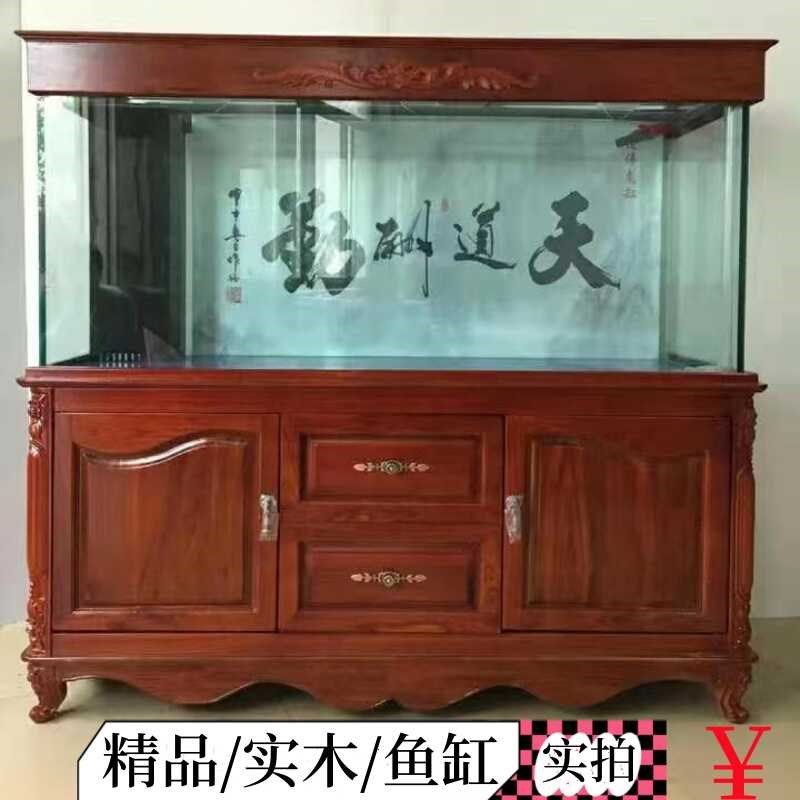 定制实木鱼缸订做生态免换水水族箱中大型精品底过滤玻璃鱼缸柜子,宠物/宠物食品及用品,海鲜缸/大型异形缸,淘宝优惠券,粉丝福利购,淘宝优惠卷