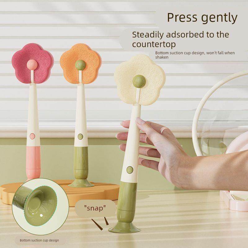 日本品质吸盘杯刷水杯清洗神器长柄多功能三合一专用清洁奶瓶刷,家庭/个人清洁工具,海绵擦,淘宝优惠券,粉丝福利购,淘宝优惠卷