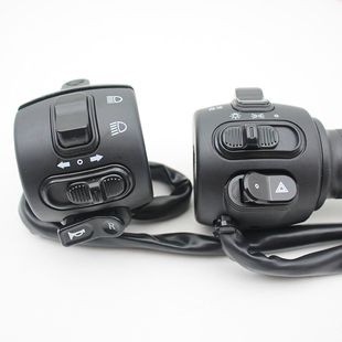 适用于电动车深远T90动力版双闪把座转把加油手把大灯喇叭开关