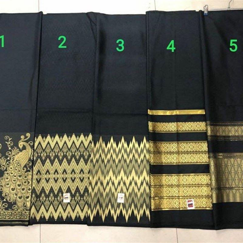 泰国布料 小黑裙异域风 黑色筒裙 傣裙显瘦 马面裙面料 工装布料