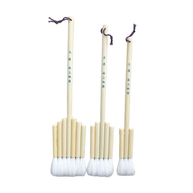 观荣堂国画工笔岩彩勾线小楷排笔连笔悬针蝇头三连五连七连毛笔,文具电教/文化用品/商务用品,国画颜料,淘宝优惠券,粉丝福利购,淘宝优惠卷