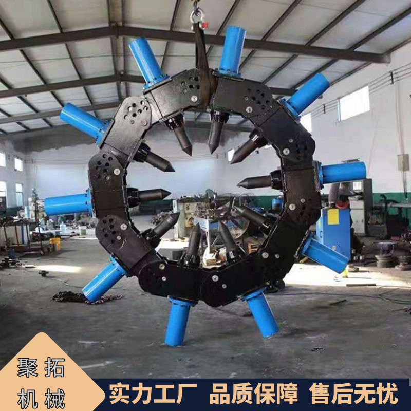 聚拓液压动力破桩机 桩头大小可调  多规格模块截桩机