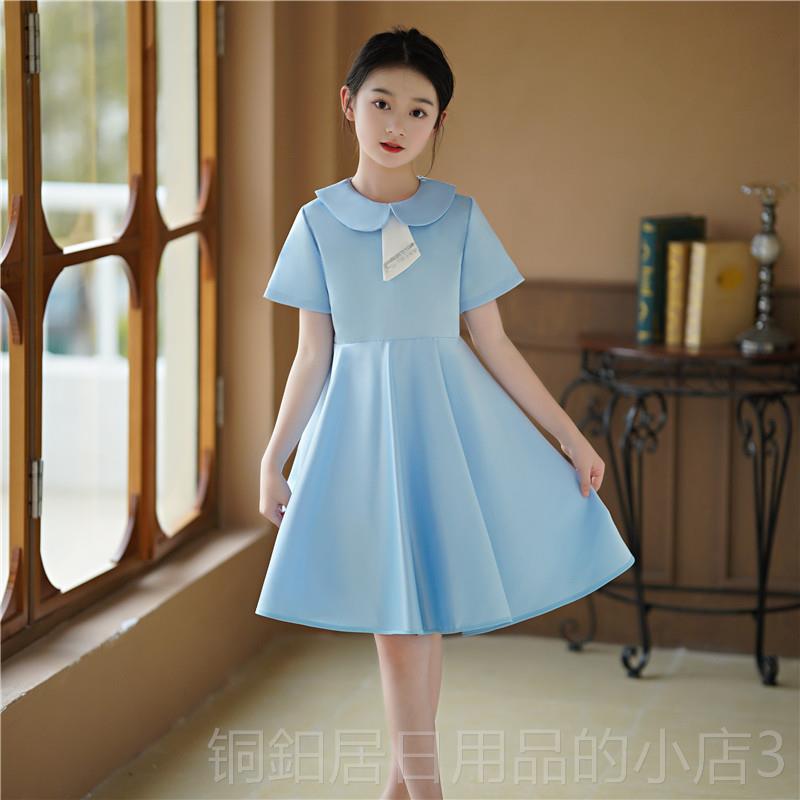 高档儿小童大合唱服男童演出服礼服中学生朗诵舞蹈纱裙演女讲表装