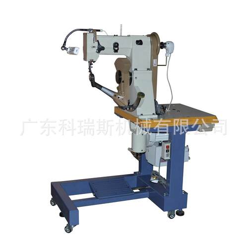 厂家直销166婴儿鞋双针侧缝坐式内线机 Side Seam Sewing Machine