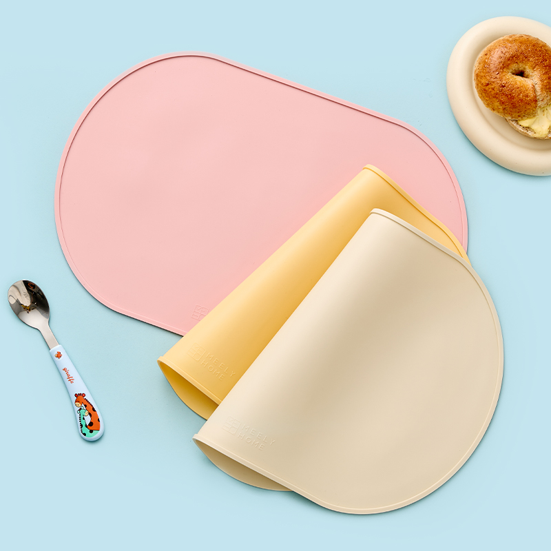 米立风物硅胶餐垫小学生儿童隔热垫防烫餐盘垫宝宝防水防油餐桌垫