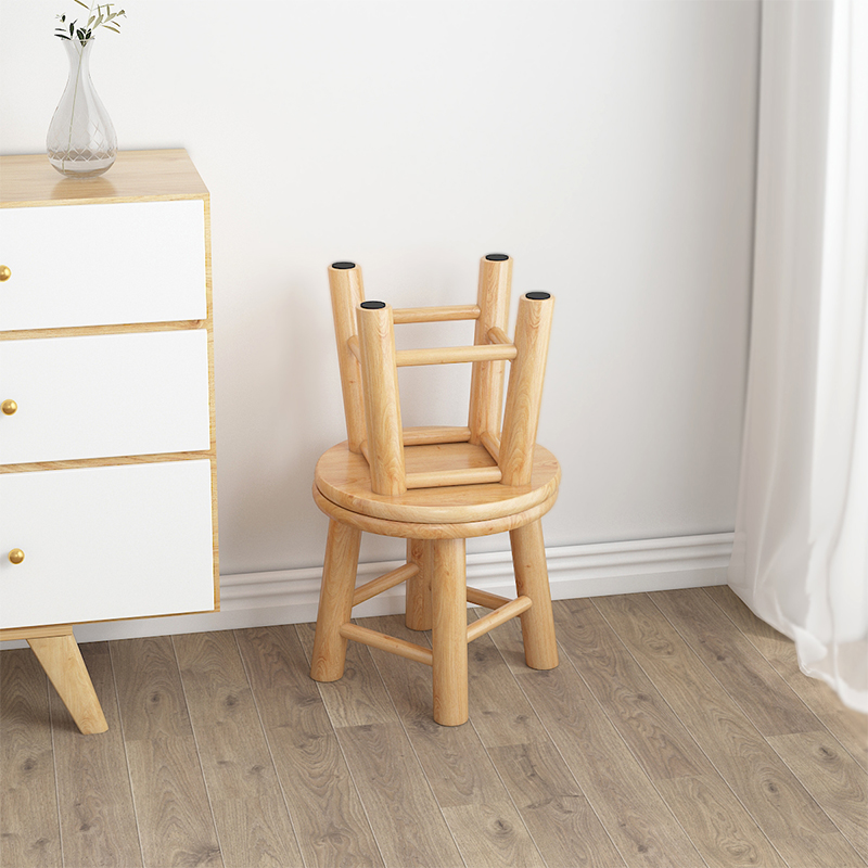 实木小凳子简约茶几小板凳家用矮凳圆凳小木凳小椅子客厅木凳子