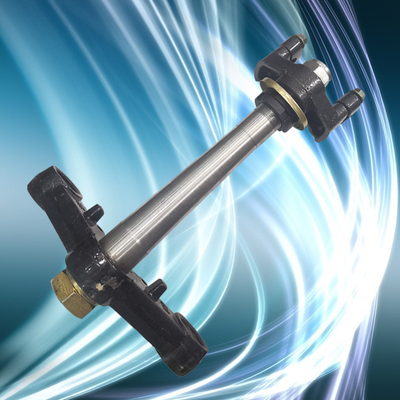 电动三轮车方向柱异形37管高26开叉26锥形768906轴承32908方向轴